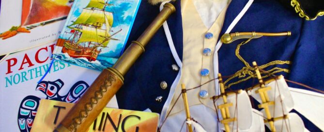 Captain Cook loan box contents