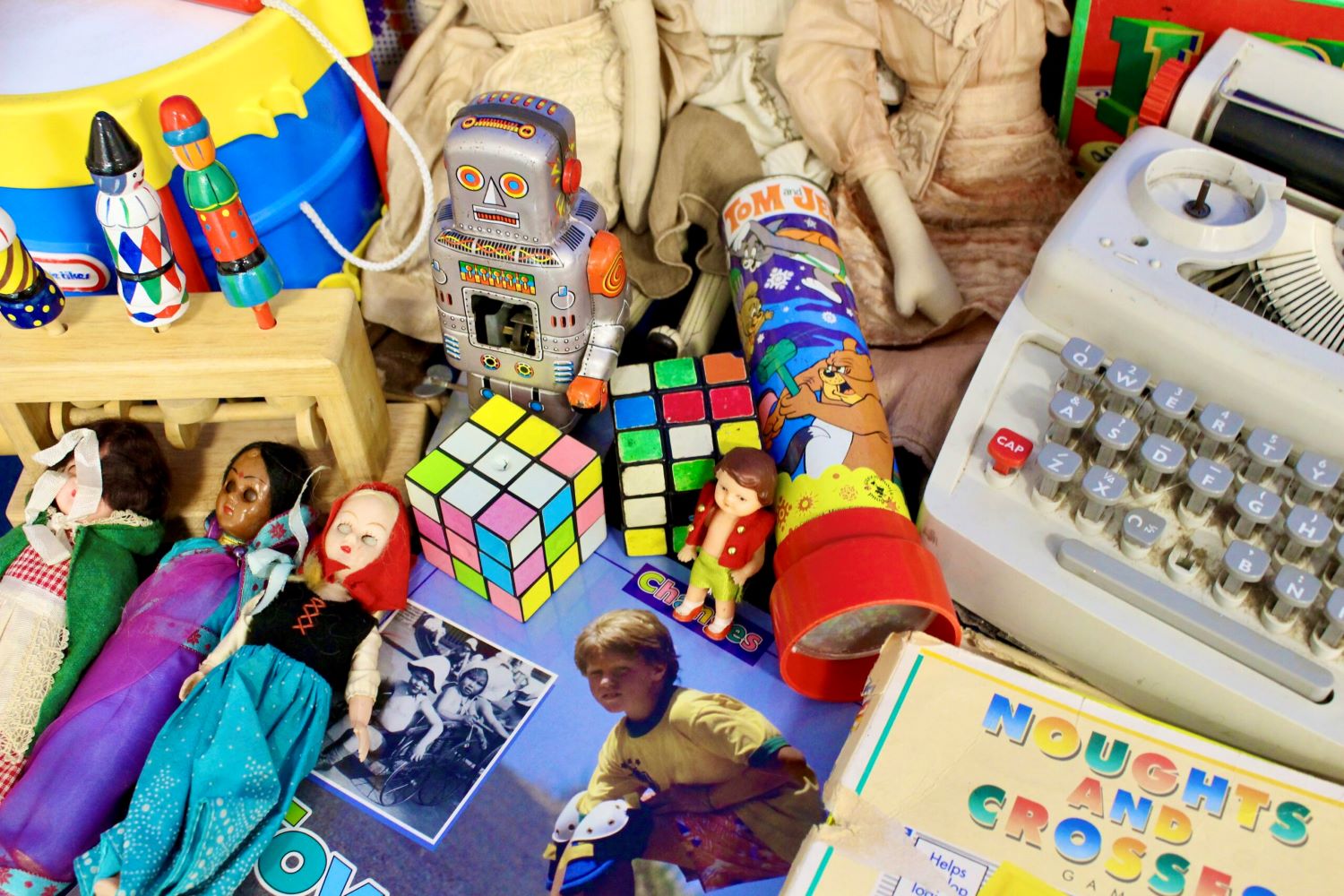 Toys from the past loan box contents