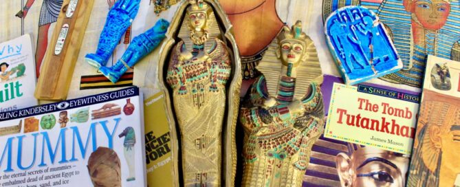 Ancient Egyptians loan box contents